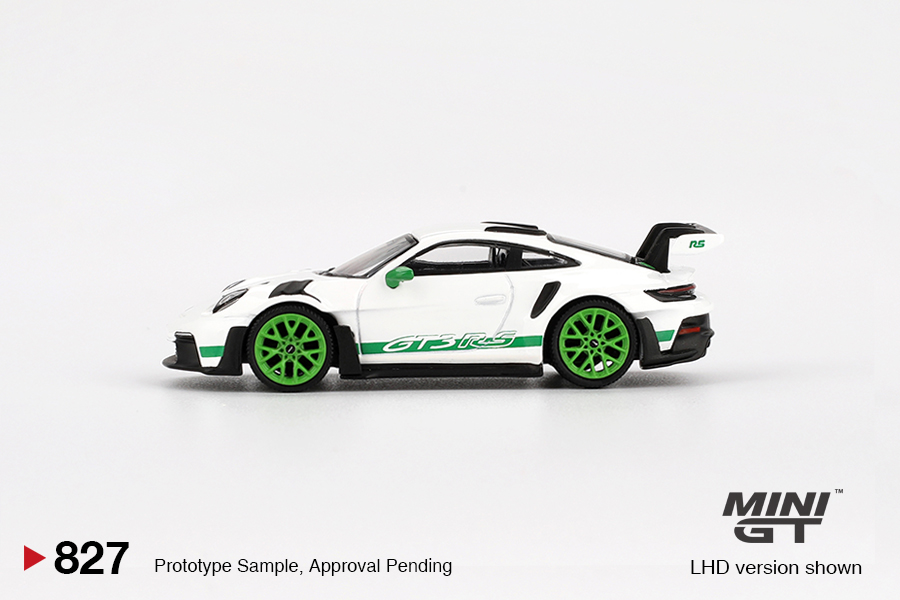 MINI GT #827 — Porsche 911 (992) GT3 RS Tribute to Carrera RS Package - Image 5