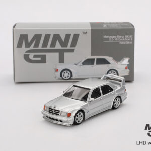 MINI GT #852 — Mercedes-Benz 190E 2.5-16 Evolution II Astral Silver