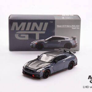 MINI GT #868 — Nissan GT-R Nismo 2024 NISMO Stealth Gray