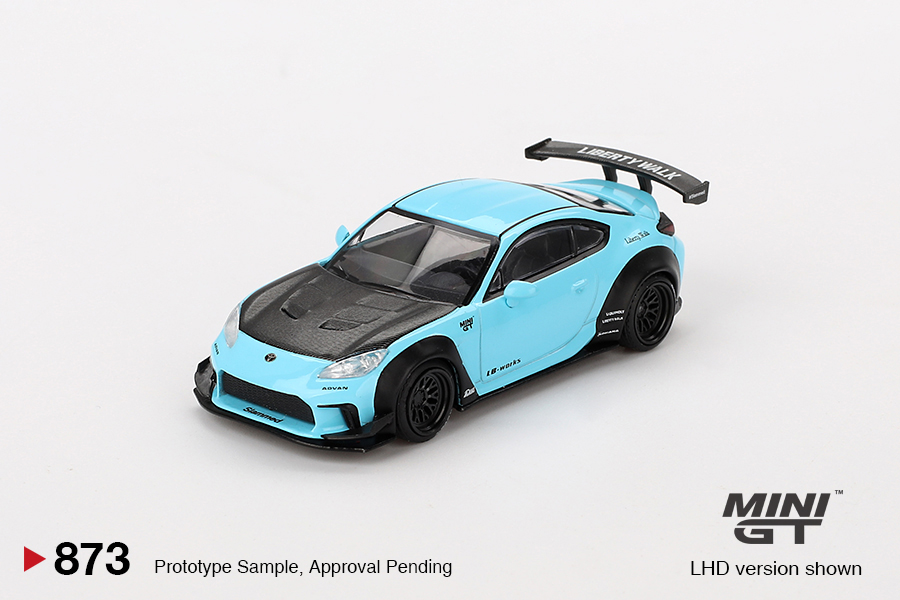 MINI GT #873 — Toyota GR86 LB★Nation Baby Blue