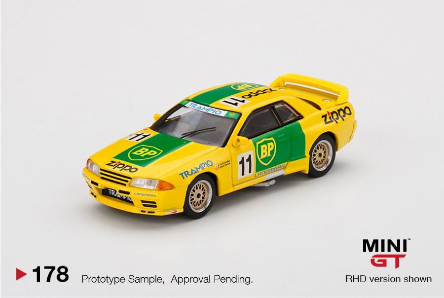 MINI GT #178 — Nissan Skyline GT-R (R32) Gr. A #11 BP 1993 Japan Touringcar Championship - Image 3