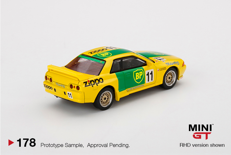 MINI GT #178 — Nissan Skyline GT-R (R32) Gr. A #11 BP 1993 Japan Touringcar Championship - Image 4