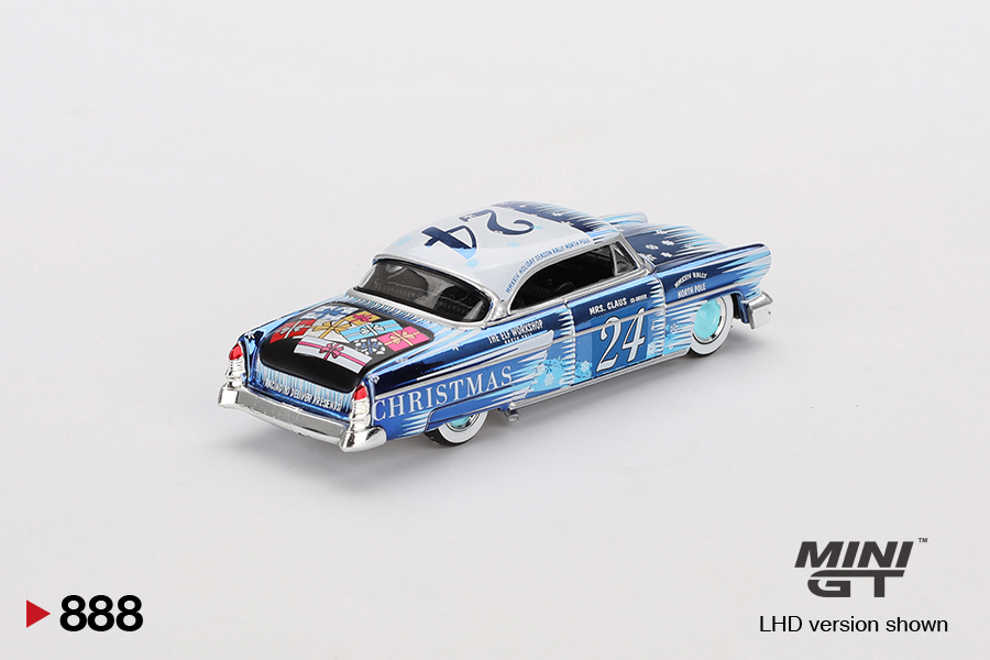 MINI GT #888 — Lincoln Capri Christmas Hot Rod by Tim Sadchikov 2024 Christmas Edition - Image 5