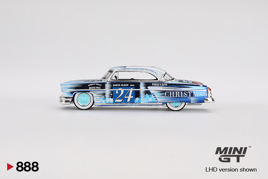 MINI GT #888 — Lincoln Capri Christmas Hot Rod by Tim Sadchikov 2024 Christmas Edition - Image 6