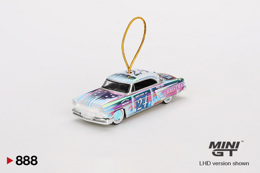 MINI GT #888 — Lincoln Capri Christmas Hot Rod by Tim Sadchikov 2024 Christmas Edition - Image 7