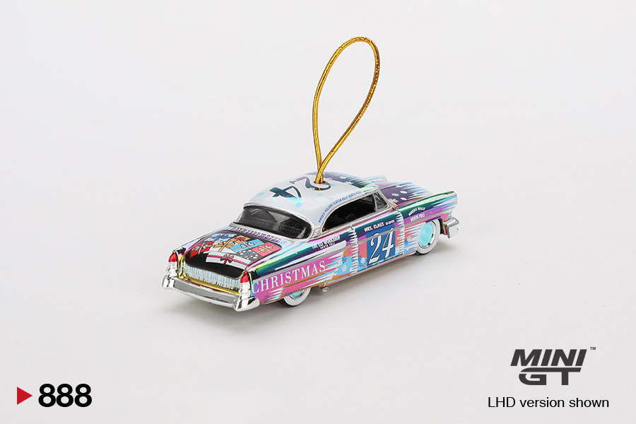 MINI GT #888 — Lincoln Capri Christmas Hot Rod by Tim Sadchikov 2024 Christmas Edition - Image 8