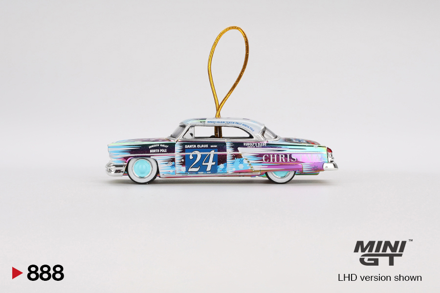 MINI GT #888 — Lincoln Capri Christmas Hot Rod by Tim Sadchikov 2024 Christmas Edition - Image 9