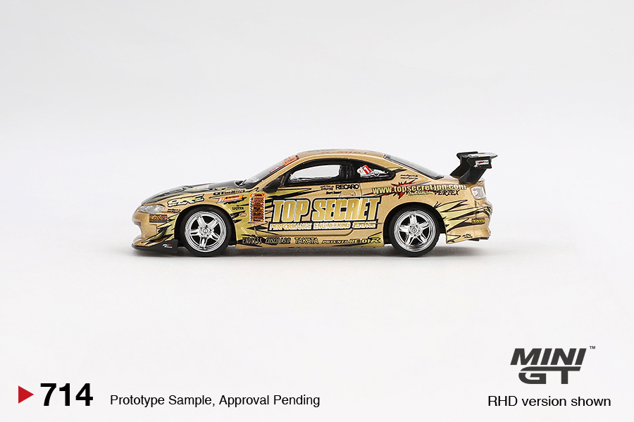 MINI GT #714 — Nissan Silvia (S15) Top Secret D1GP - Image 5