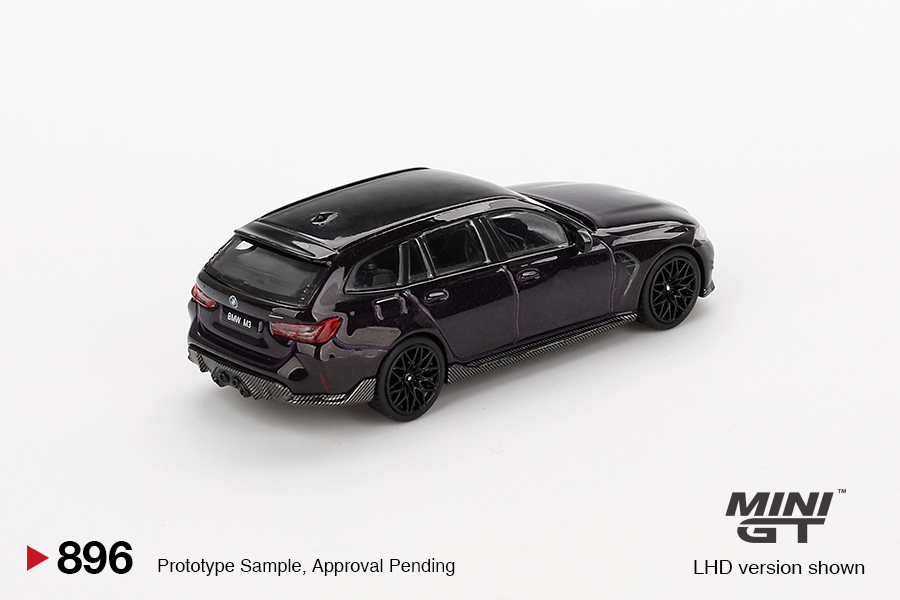 MINI GT #896 — BMW M3 M Performance Touring Daytona Violet - Image 4