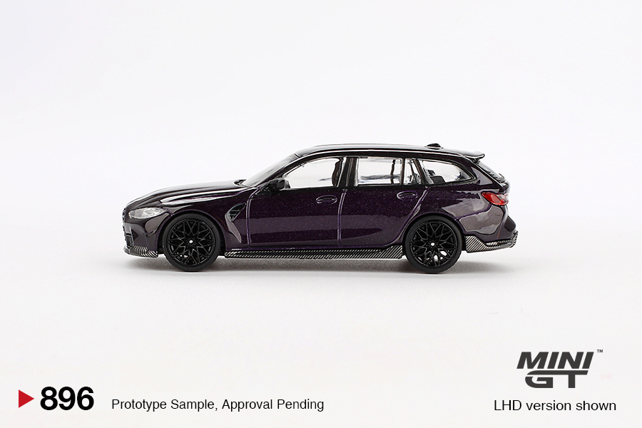 MINI GT #896 — BMW M3 M Performance Touring Daytona Violet - Image 5