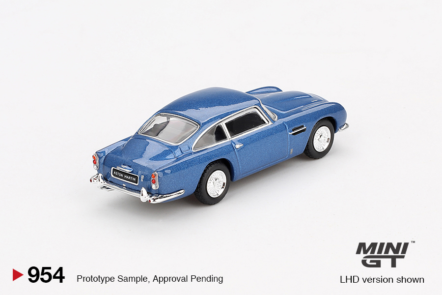 MINI GT #954 — Aston Martin DB5 Sierra Blue - Image 4