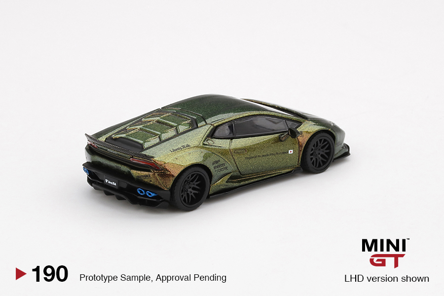 MINI GT #190 — LB★WORKS Lamborghini Huracán ver. 2 Magic Bronze - Image 4