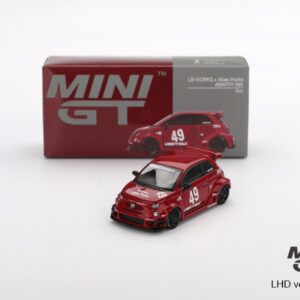 MINI GT #963 — LB-WORKS x Abas Works ABARTH 595 Red