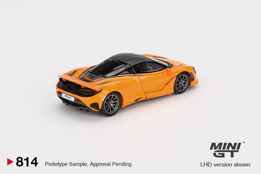 MINI GT #814 — McLaren 750S McLaren Orange - Image 4
