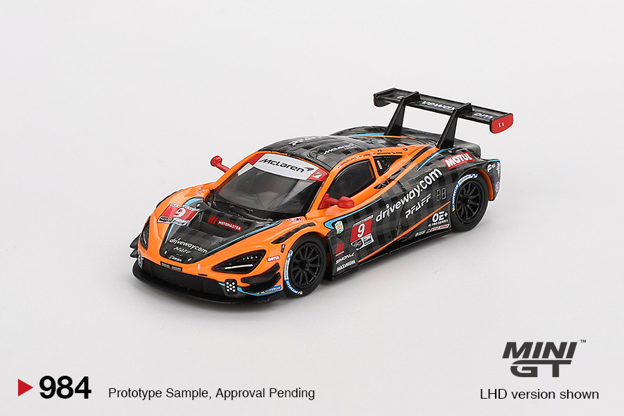 MINI GT #984 — McLaren 720S GT3 Evo Pfaff Motorsports 2024 IMSA Daytona 24 Hrs - Image 3