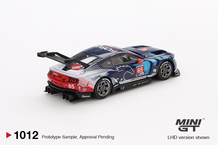 MINI GT #1012 — Ford Mustang GT3 #65 Ford Multimatic Motorsports 2024 IMSA Daytona 24 Hrs - Image 4