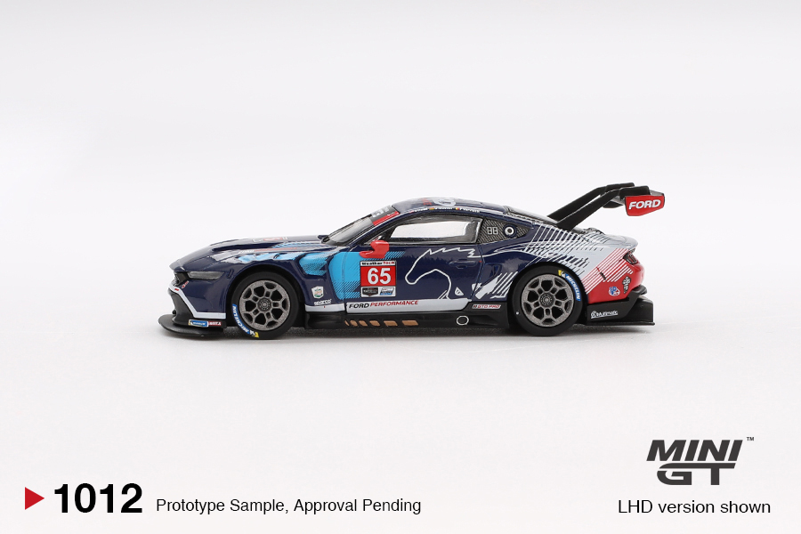 MINI GT #1012 — Ford Mustang GT3 #65 Ford Multimatic Motorsports 2024 IMSA Daytona 24 Hrs - Image 5