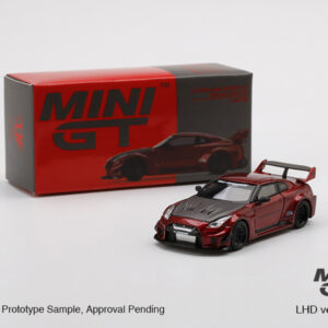 MINI GT #191 — LB-Silhouette WORKS GT NISSAN 35GT-RR Ver.1 Lava Red