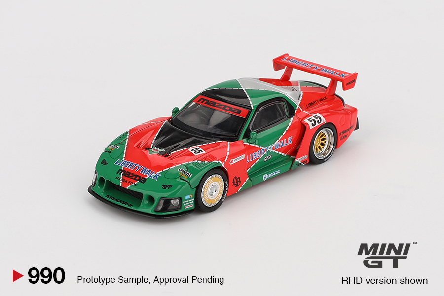 MINI GT #990 — Mazda RX-7 LB-Super Silhouette 787B - Image 3