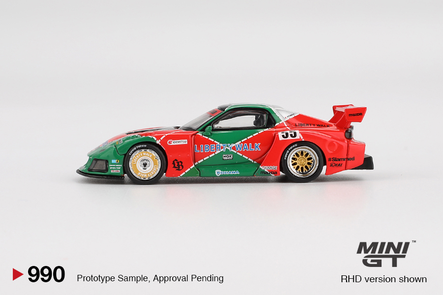 MINI GT #990 — Mazda RX-7 LB-Super Silhouette 787B - Image 5