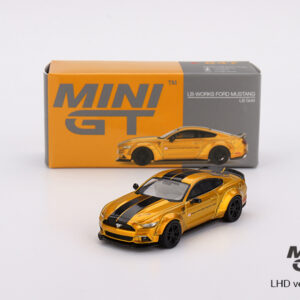 MINI GT #847 — LB-WORKS FORD MUSTANG LB Gold