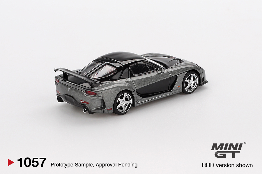 MINI GT #1057 — Mazda RX-7 VeilSide Fortune Grey - Image 4
