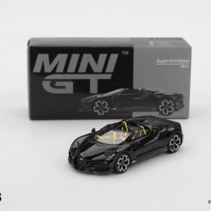 MINI GT #1058 — Bugatti W16 Mistral Black