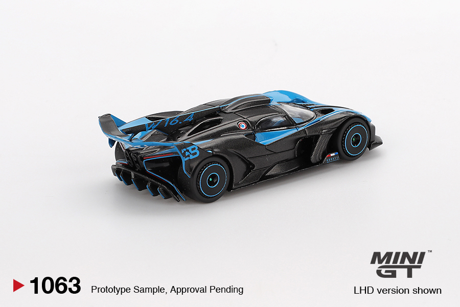 MINI GT #1063 — Bugatti Bolide Presentation - Image 3