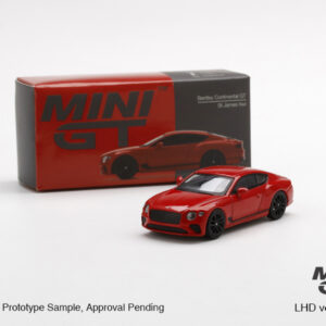 MINI GT #216 — Bentley Continental GT St James Red