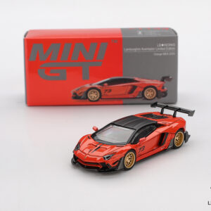 MINI GT #1133 — LB★WORKS Lamborghini Aventador Limited Edition Orange MDX 2025