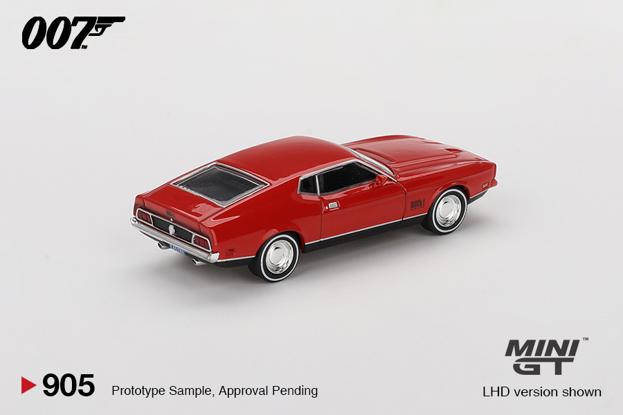 MINI GT #905 — Ford Mustang Mach 1 "Diamonds Are Forever" - Image 3