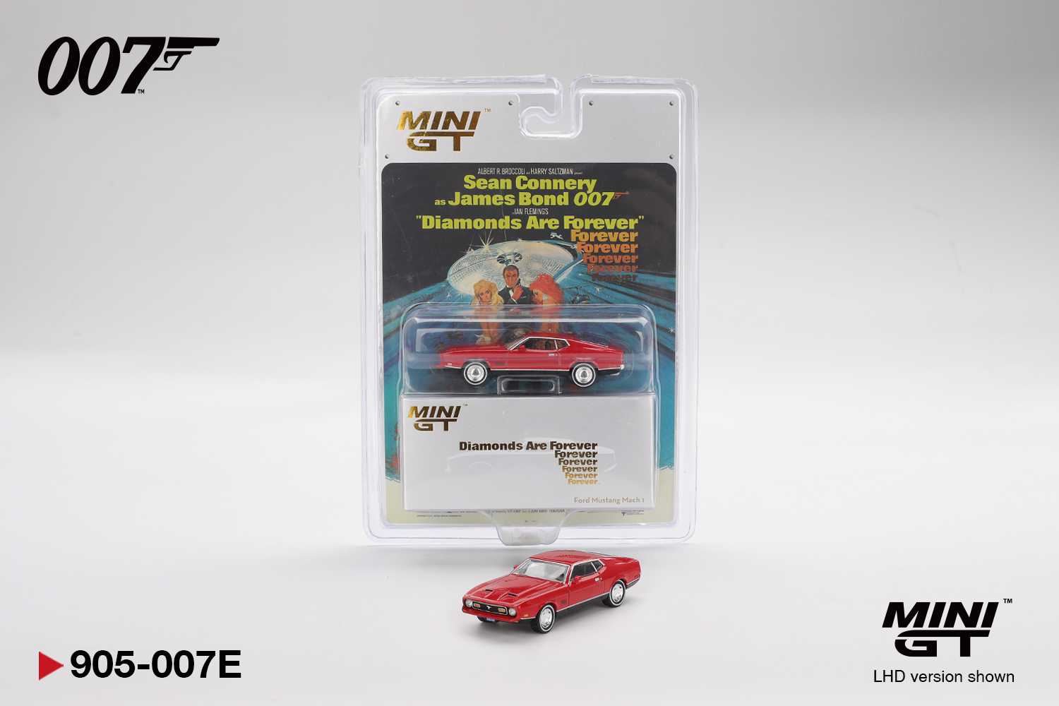 MINI GT #905 — Ford Mustang Mach 1 "Diamonds Are Forever" - Image 5