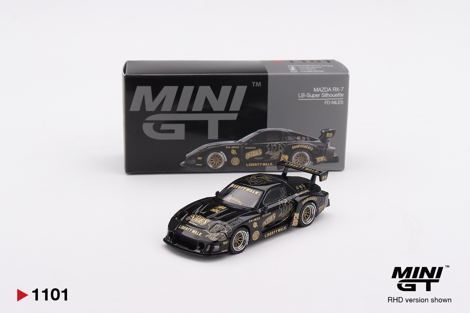 MINI GT #1101 — Mazda RX-7 LB-Super Silhouette FD-NILES
