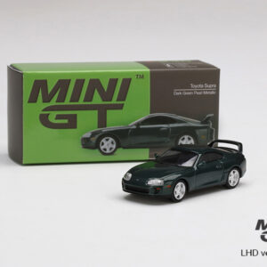 MINI GT #230 — Toyota Supra (JZA80) Dark Green Pearl Metallic