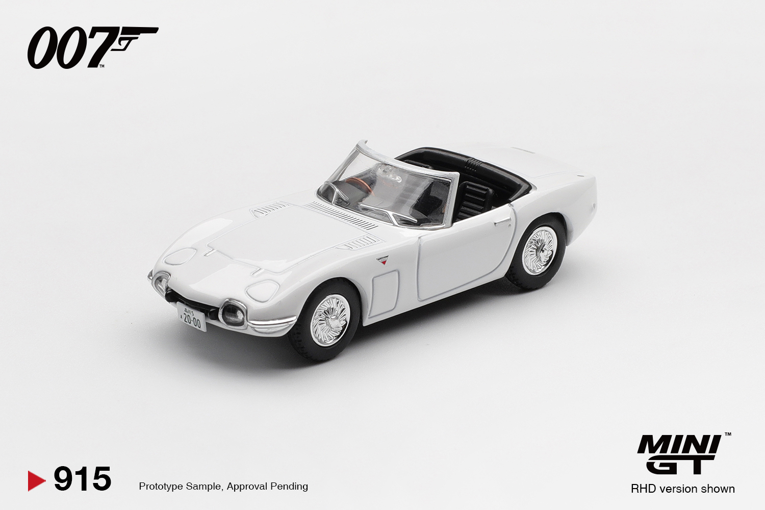 MINI GT #915 — Toyota 2000GT Roadster “You Only Live Twice”