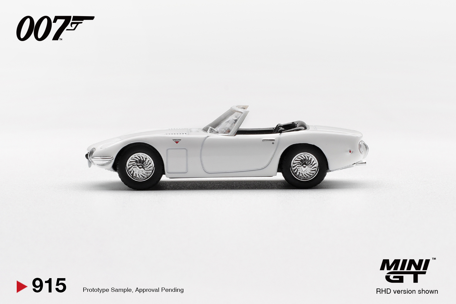 MINI GT #915 — Toyota 2000GT Roadster “You Only Live Twice” - Image 4