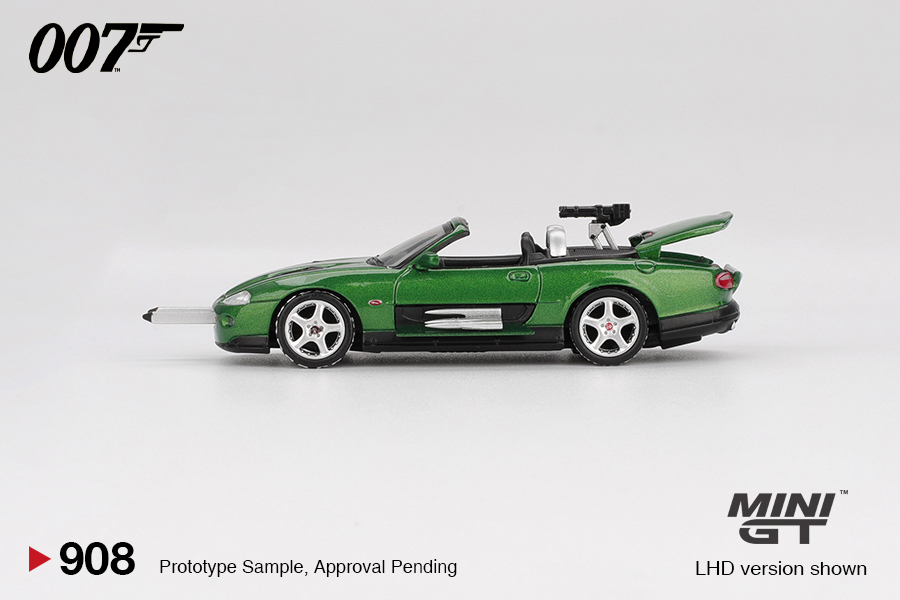 MINI GT #908 — Jaguar XKR "Die Another Day" - Image 4