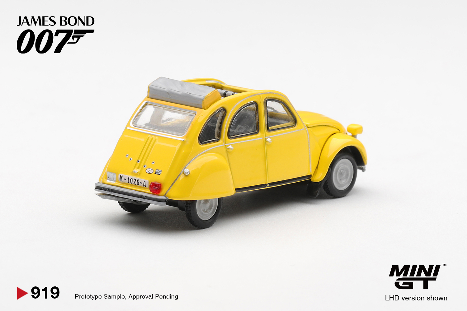 MINI GT #919 — Citroën 2CV “For Your Eyes Only” - Image 3