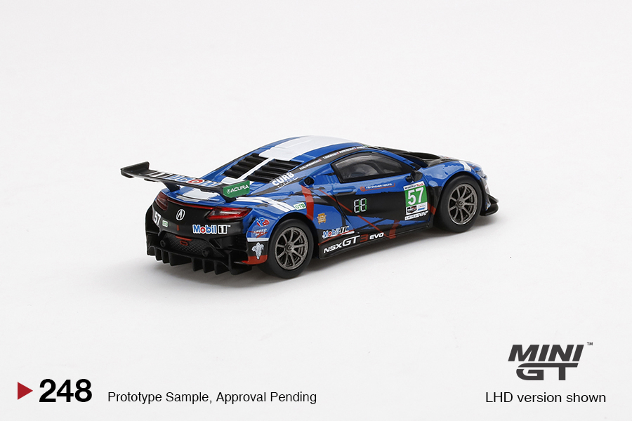 MINI GT #248 — Acura NSX GT3 EVO #57 2020 IMSA 24 Hrs of Daytona - Image 4