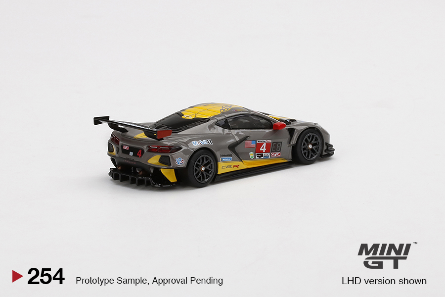 MINI GT #254 — Chevrolet Corvette C8.R #4 2020 IMSA 24 Hrs of Daytona LHD version only. - Image 4