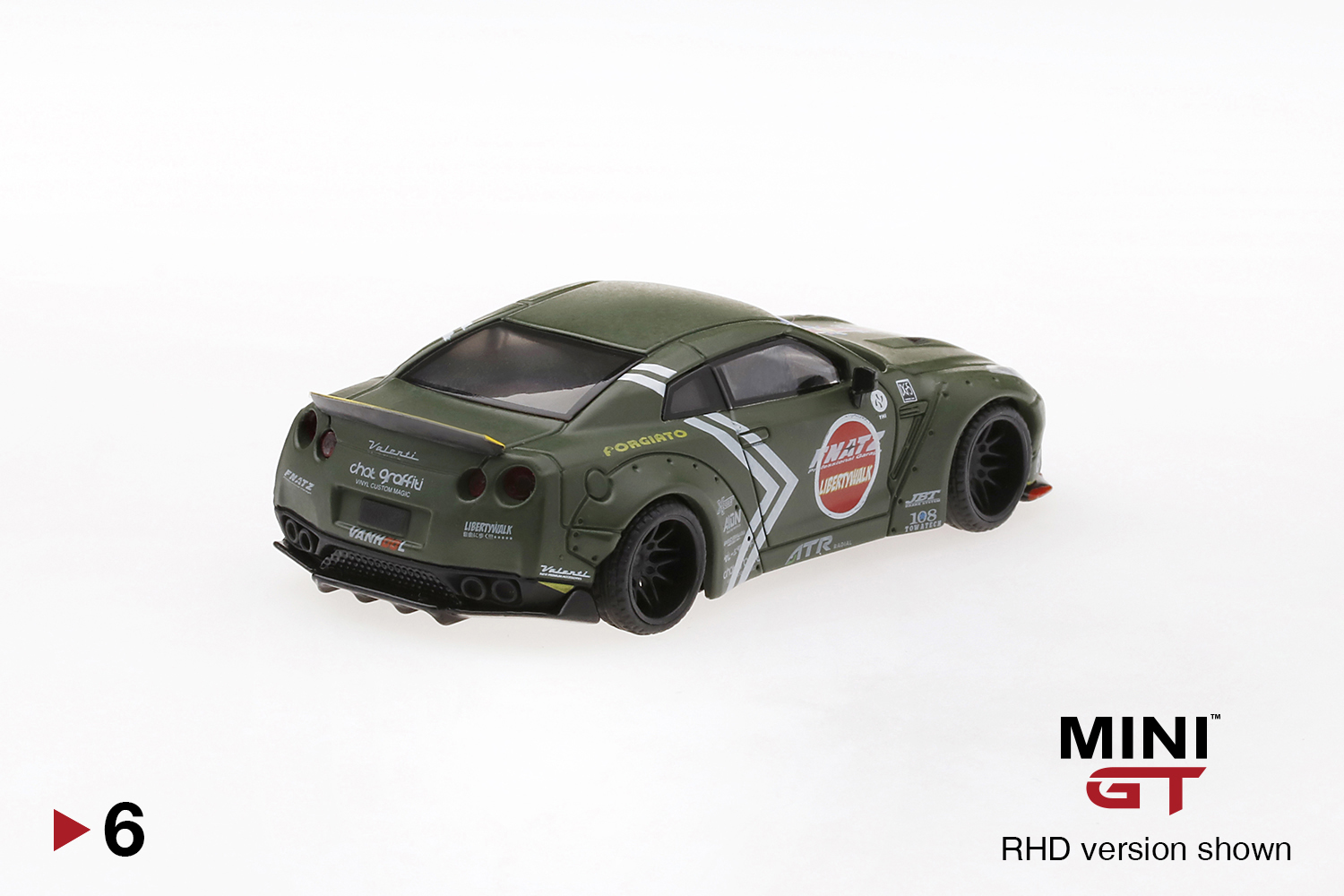 MINI GT #6 — LB★WORKS Nissan GT-R (R35) Zero Fighter Special - Image 4