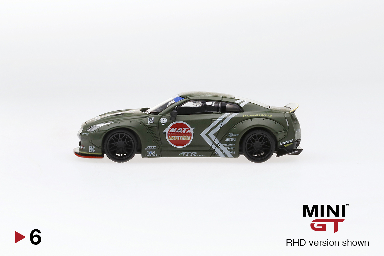 MINI GT #6 — LB★WORKS Nissan GT-R (R35) Zero Fighter Special - Image 5