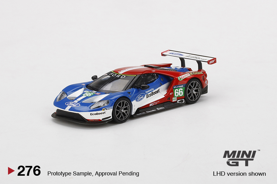 MINI GT #276 — Ford GT LMGTE PRO 2016 24 Hrs of Le Mans Ford Chip Ganassi Team 4 Cars Set - Image 4