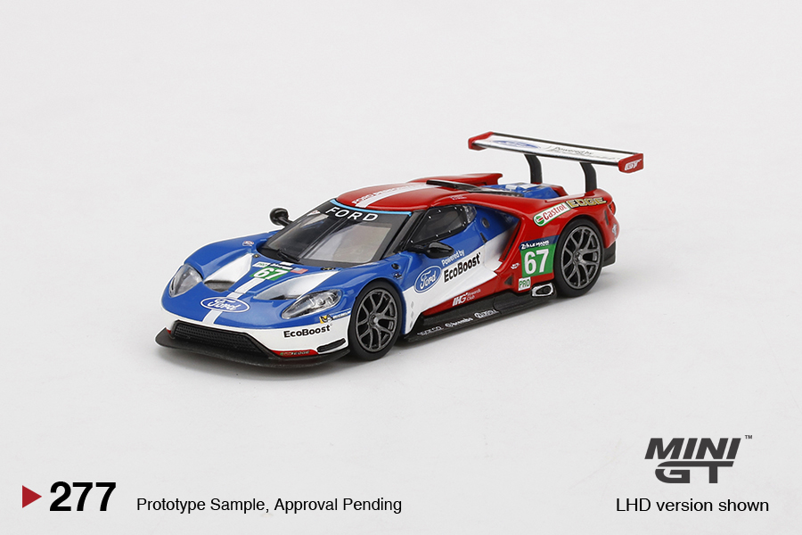 MINI GT #276 — Ford GT LMGTE PRO 2016 24 Hrs of Le Mans Ford Chip Ganassi Team 4 Cars Set - Image 7