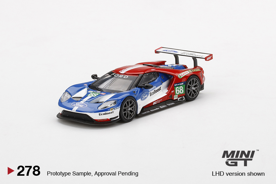 MINI GT #276 — Ford GT LMGTE PRO 2016 24 Hrs of Le Mans Ford Chip Ganassi Team 4 Cars Set - Image 10