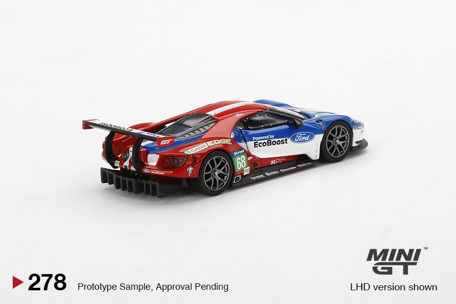 MINI GT #276 — Ford GT LMGTE PRO 2016 24 Hrs of Le Mans Ford Chip Ganassi Team 4 Cars Set - Image 11