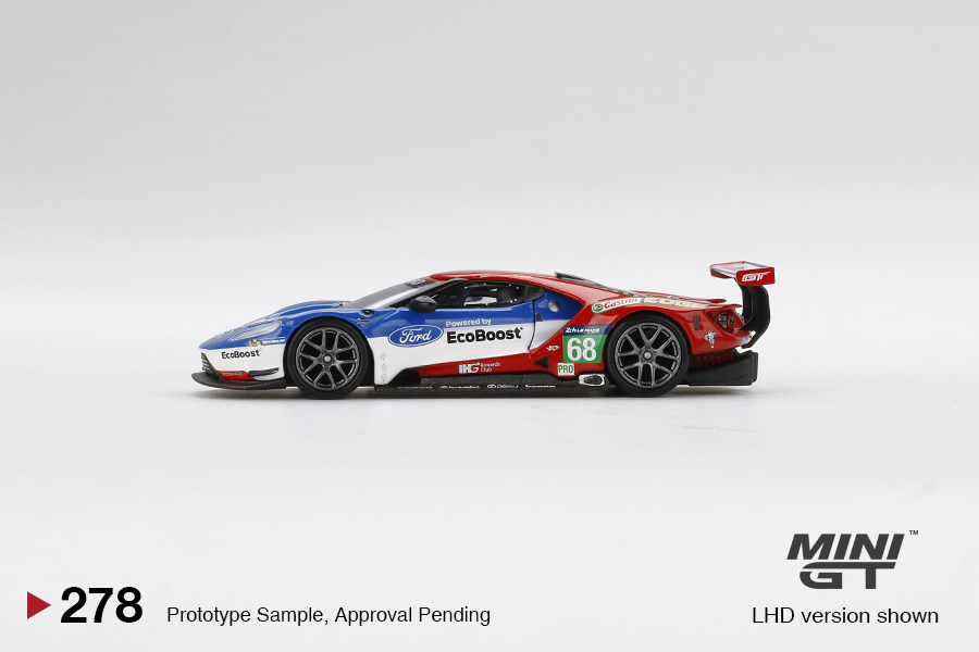 MINI GT #276 — Ford GT LMGTE PRO 2016 24 Hrs of Le Mans Ford Chip Ganassi Team 4 Cars Set - Image 12