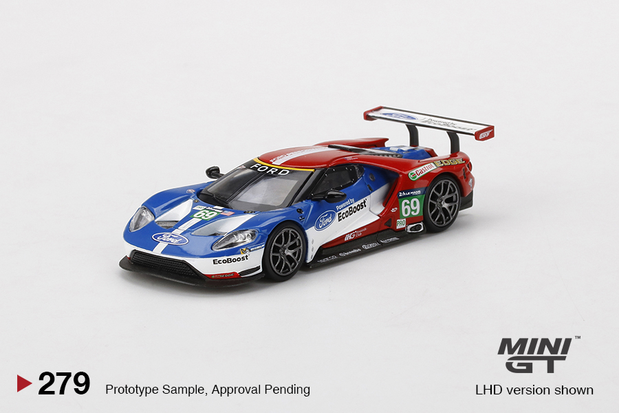 MINI GT #276 — Ford GT LMGTE PRO 2016 24 Hrs of Le Mans Ford Chip Ganassi Team 4 Cars Set - Image 13