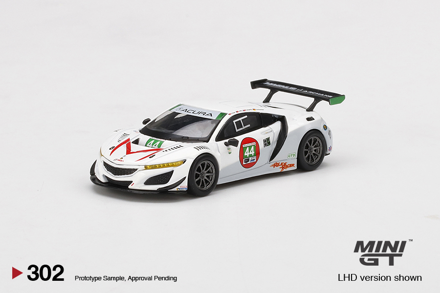 MINI GT #302 — Acura NSX GT3 EVO #44 Magnus Racing 2021 IMSA Daytona 24 Hrs - Image 3