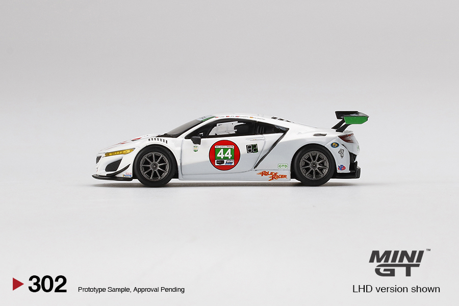 MINI GT #302 — Acura NSX GT3 EVO #44 Magnus Racing 2021 IMSA Daytona 24 Hrs - Image 5